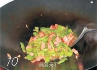 Stir-fried String Beans with Ham recipe