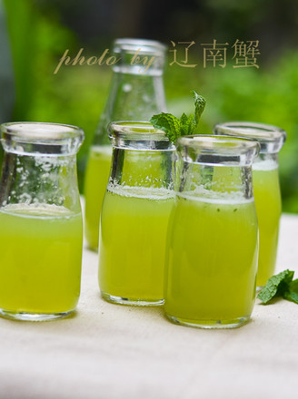 Mint Cucumber Soda recipe