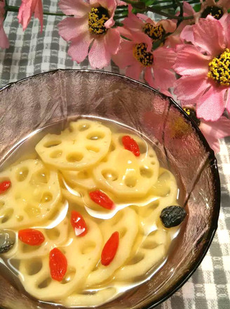 Juice Wolfberry Lotus Root Slices