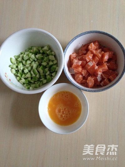 Salmon Fried Rice recipe