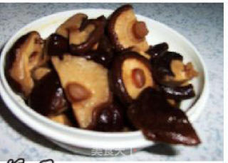 Chicken Wing Root with Mushroom in Oyster Sauce recipe