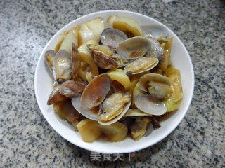 Fried Clams with Bamboo Shoots recipe