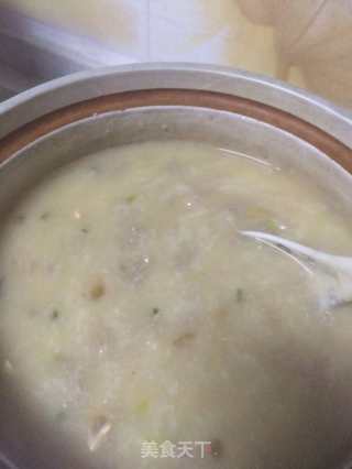 Congee with Preserved Egg and Lean Meat recipe