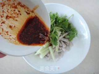 Cucumber with Shredded Pork recipe