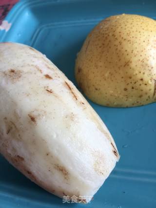 Honey Pear Lotus Root Juice recipe