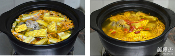 Cordyceps Flower Scallop Corn Soup recipe
