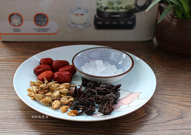 Rose Rose Rose Red Date Tea recipe