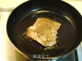 Appetizer "fried Fish Fillet with Black Pepper" recipe