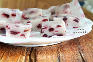 The Love of Glutinous Rice: [cranberry+matcha+brown Sugar Mochi] recipe