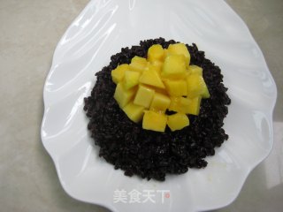 Coconut Mango Purple Rice recipe