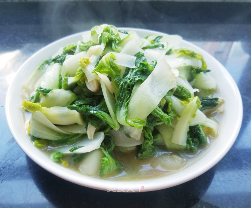 Yellow Cabbage in Oyster Sauce recipe