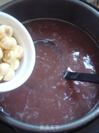 Lotus Seed Red Bean Paste recipe