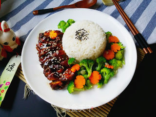 Teriyaki Chicken Drumstick Rice recipe