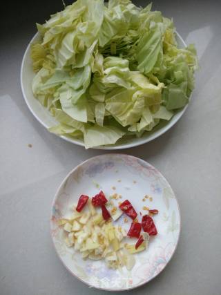 Stir-fried Cabbage with Oyster Sauce and Garlic recipe