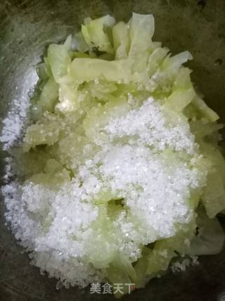 Bitter Melon Mixed with White Sugar recipe