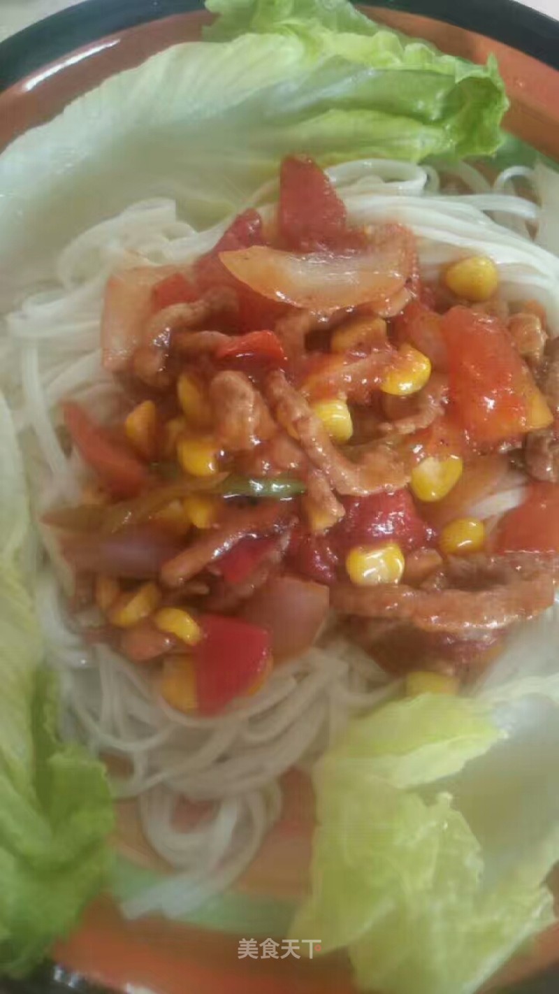 Black Pepper Beef Tenderloin Noodle