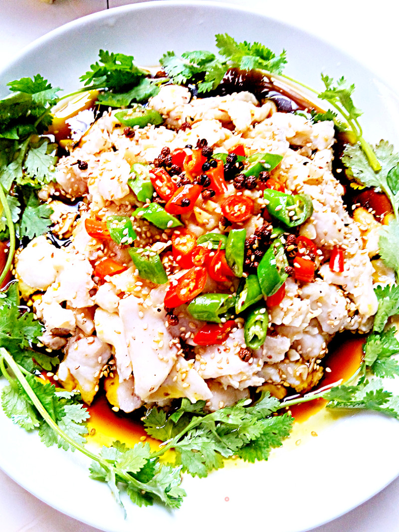 Spicy Fish Fillet with Cold Sauce recipe