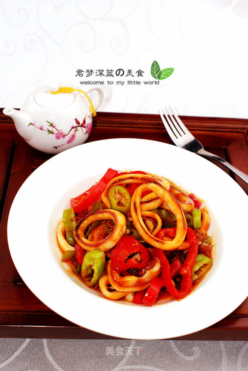 Tomato Squid Rings recipe