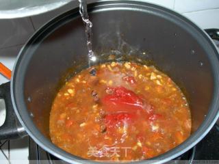 Spaghetti with Tomato Meat Sauce recipe