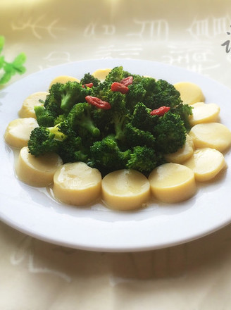 Braised Tofu with Broccoli