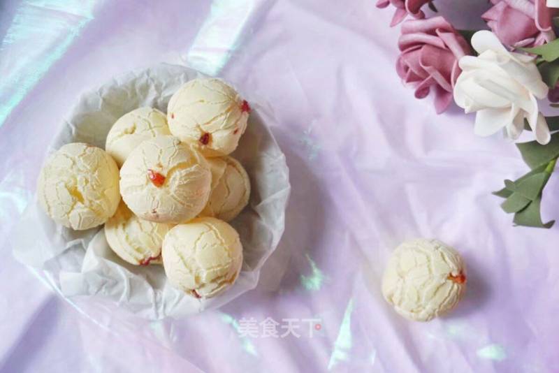 Sweet and Sour Soft Waxy Cranberry Mochi recipe