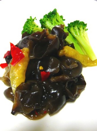 Pickled Pepper Black Fungus recipe