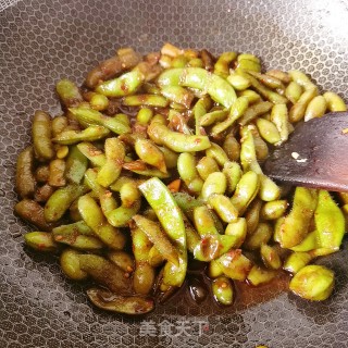 Spicy Fried Edamame recipe