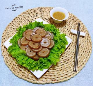 #diy零食# Braised Money Pigskin recipe