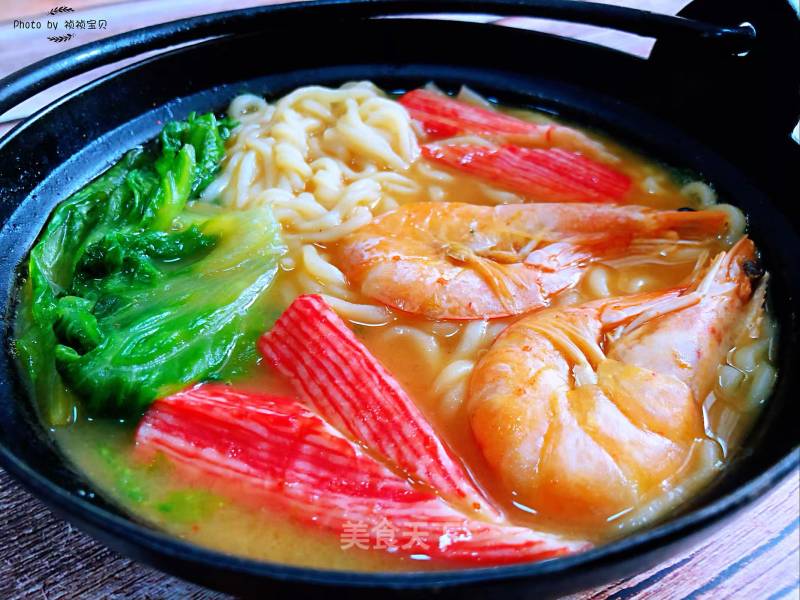 Seafood Shin Ramen