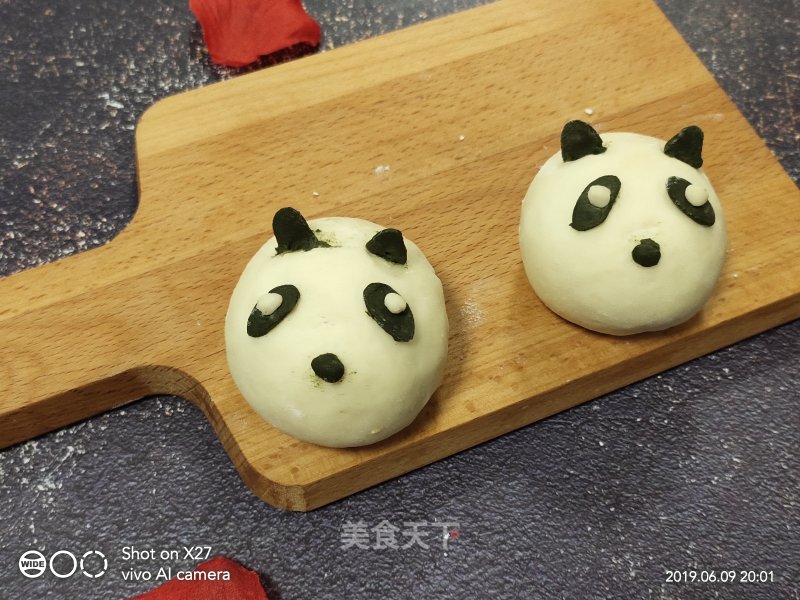 Cartoon Little Panda Bun recipe