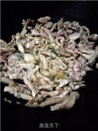 Stir-fried Pork with Green Peppers recipe