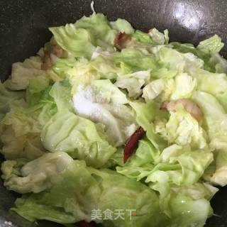 Griddle Shredded Cabbage recipe