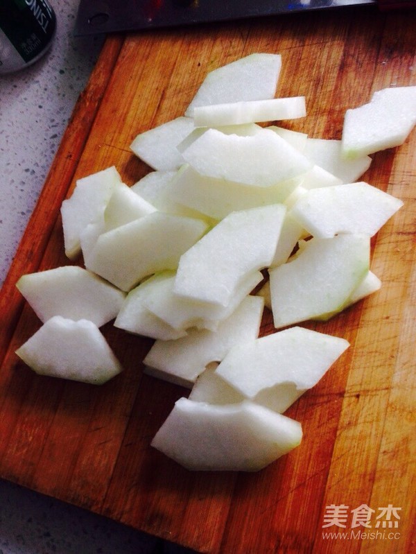 Chiba Tofu, Shrimp Rice and Braised Winter Melon recipe