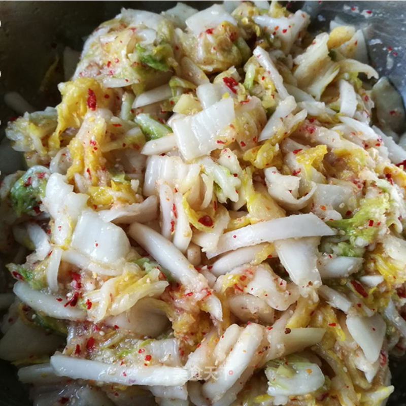 Homemade Spicy Cabbage recipe