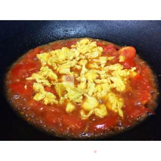 Tomato Scrambled Eggs recipe