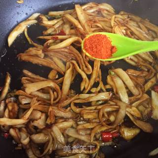 Spicy Shredded King Pleurotus recipe