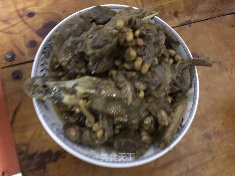 Braised Duck with Soybeans recipe