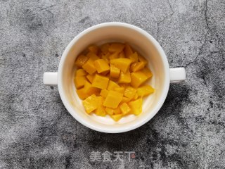 Mango Cereal Cherry Yogurt Shake recipe