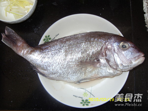 Steamed Kaji Fish recipe