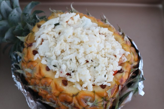 Pineapple Baked Rice recipe