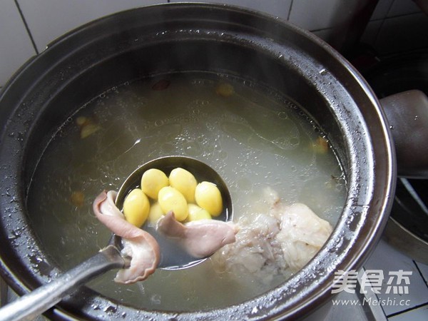 Ginkgo Pork Belly Soup recipe