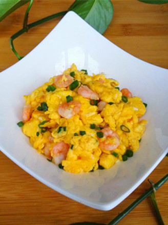 Fried Shrimp with Egg recipe