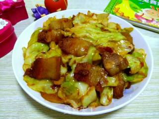 #御寒美食#cabbage Pork Belly recipe