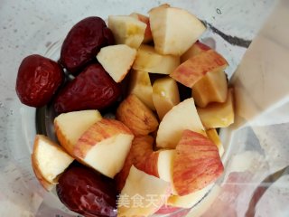 Jujube, Longan, Apple Water recipe