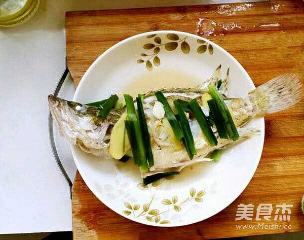 Steamed Osmanthus Fish recipe