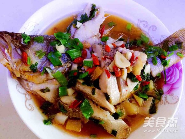 Steamed Sea Bass recipe