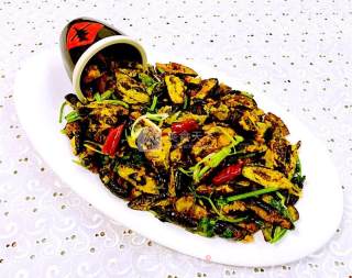 Dry Stir-fried Silkworm Pupa recipe