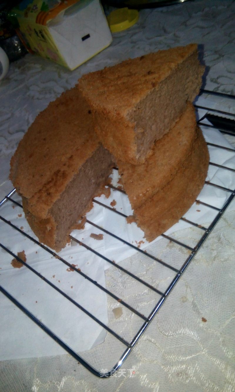 Chiffon Cake, Chocolate Flavor recipe