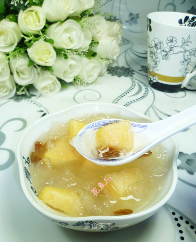 Raisin Cantaloupe Tremella recipe