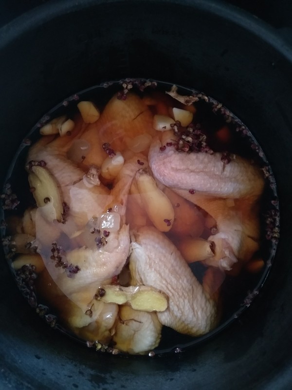 Chicken Stewed with Mushrooms (rice Cooker Version) recipe
